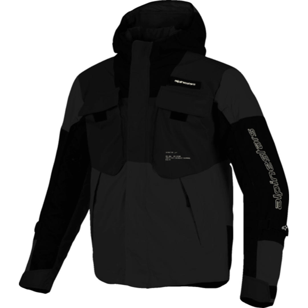 Alpinestars Mospher Waterproof Jacket Black - Front View
