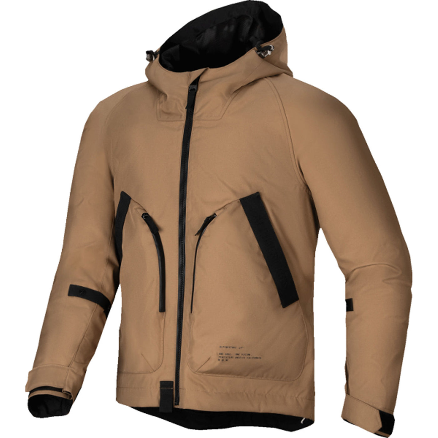 Alpinestars Morush Waterproof Jacket Utility Brown - Front View