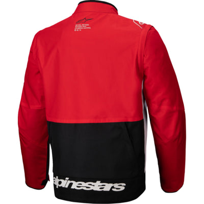 Alpinestars Pro-Dura Jacket Black/Red/White - Rear View