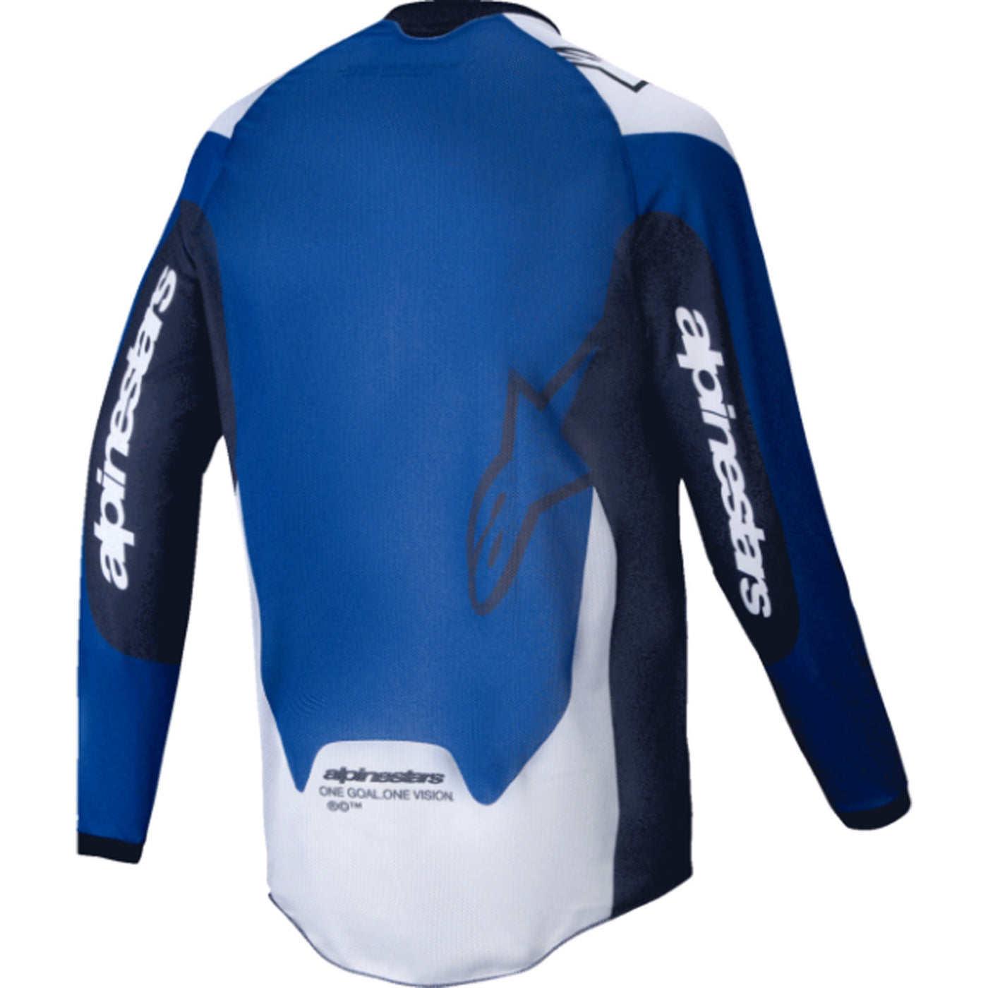 Alpinestars Pro-Dura Jersey Navy/Blue/White - Rear View