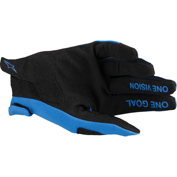Alpinestars Radar MX Gloves Blue/Black - Palm View