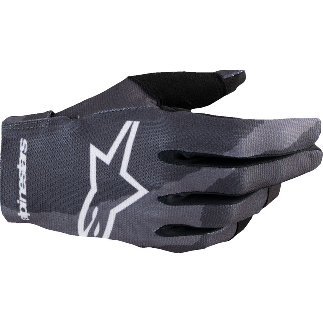 Alpinestars Radar MX Gloves Dark Camo - Back of Hand View