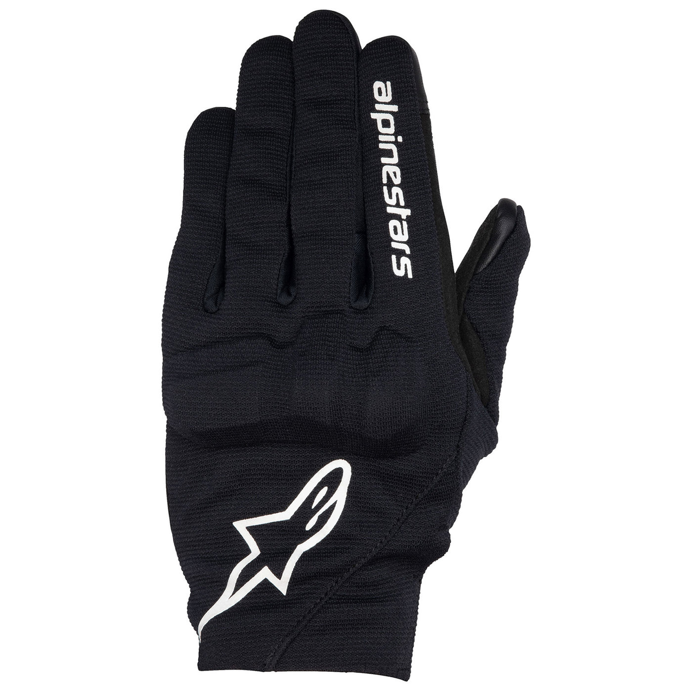 Alpinestars Reef Women's V2 Gloves Black/White - Back of Hand View