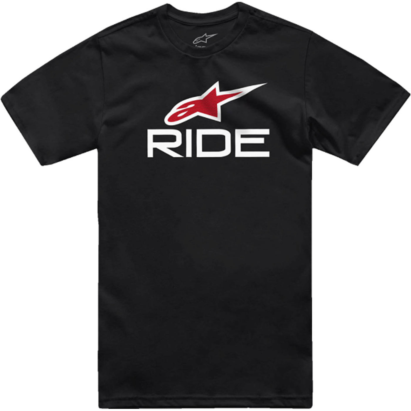 Alpinestars Ride 4.0 CSF T-Shirt Black/White/Red - Front View