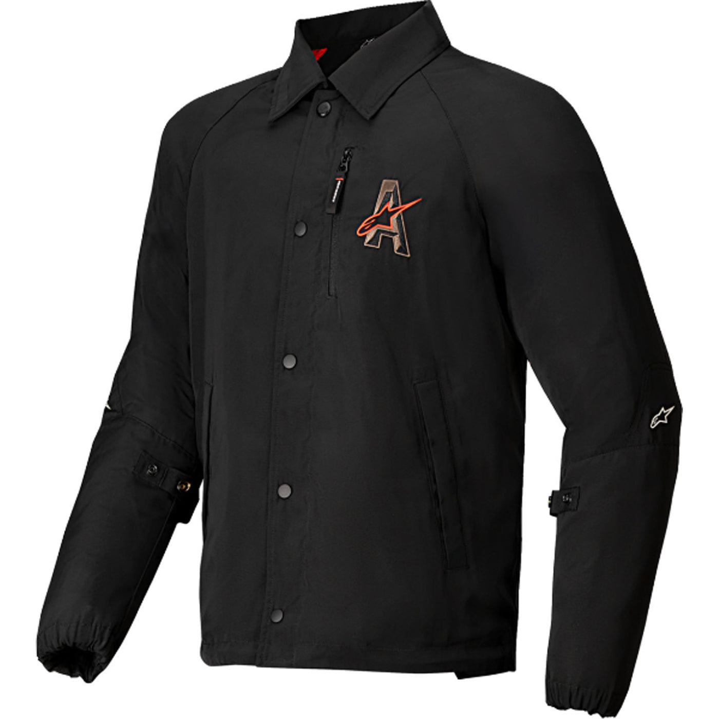 Alpinestars Revved WR Jacket Black - Front View