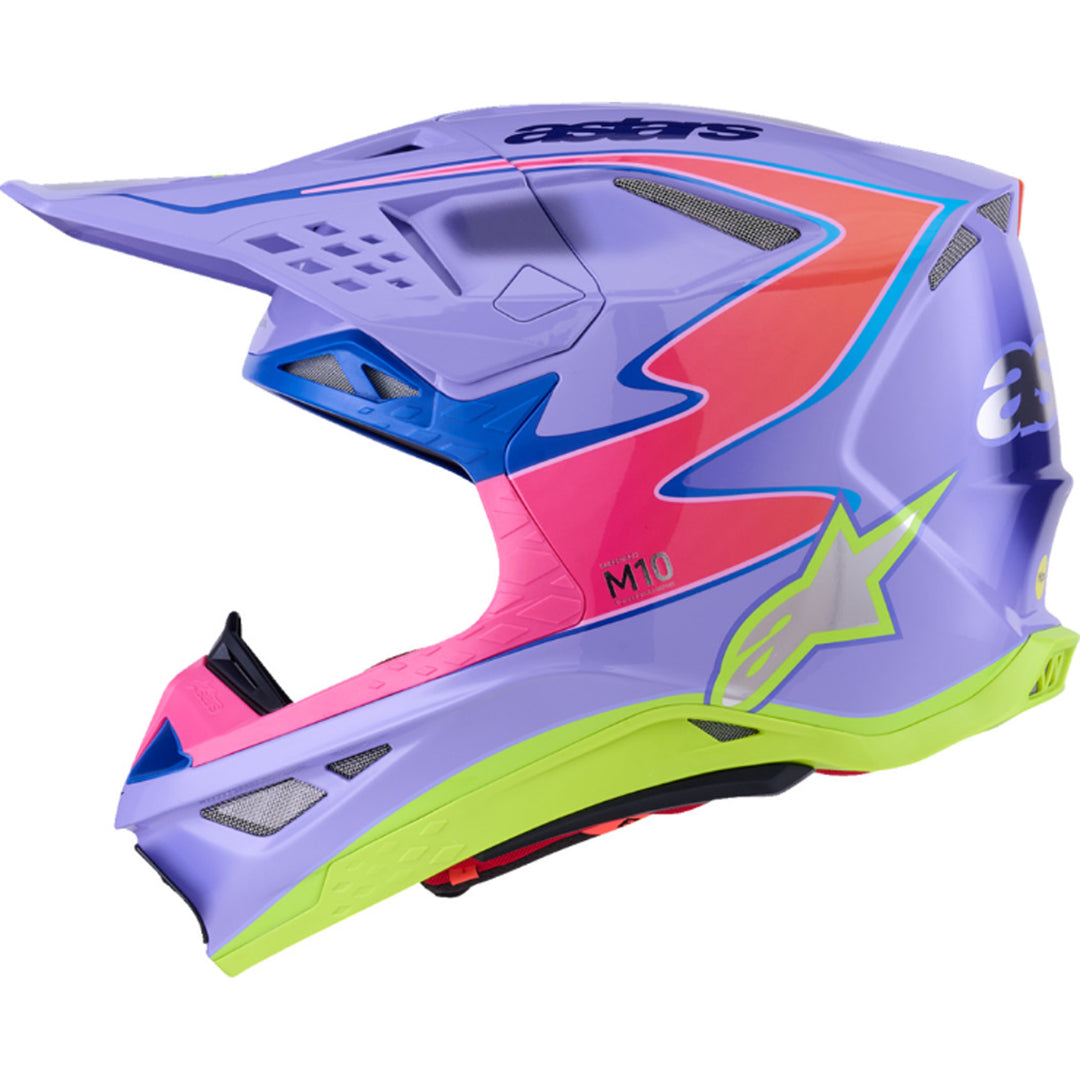Alpinestars Supertech M10 Jett Lawrence R01 Helmet - Left Side View