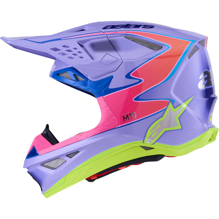 Alpinestars Supertech M10 Jett Lawrence R01 Helmet - Left Side View