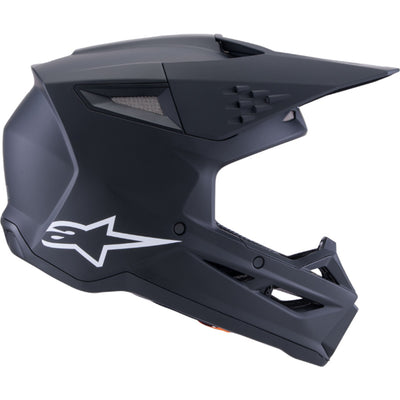 Alpinestars SM3 Solid Helmet Matte Black - Right Side View