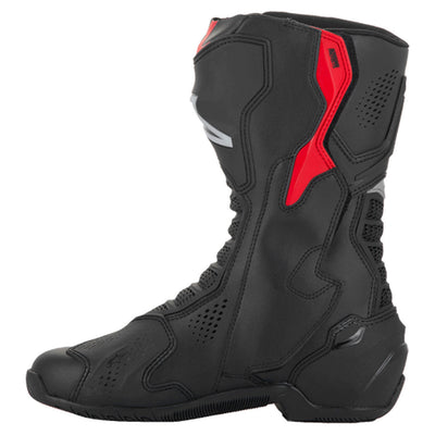 Alpinestars SMX-6 V3 Vented Boots Black/Silver/Red - Inner Side View