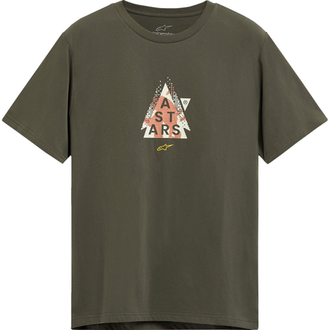 Alpinestars Soloist CSF T-Shirt Military Green - Front View