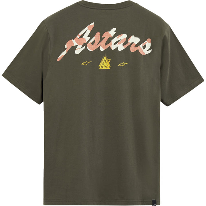 Alpinestars Soloist CSF T-Shirt Military Green - Rear View