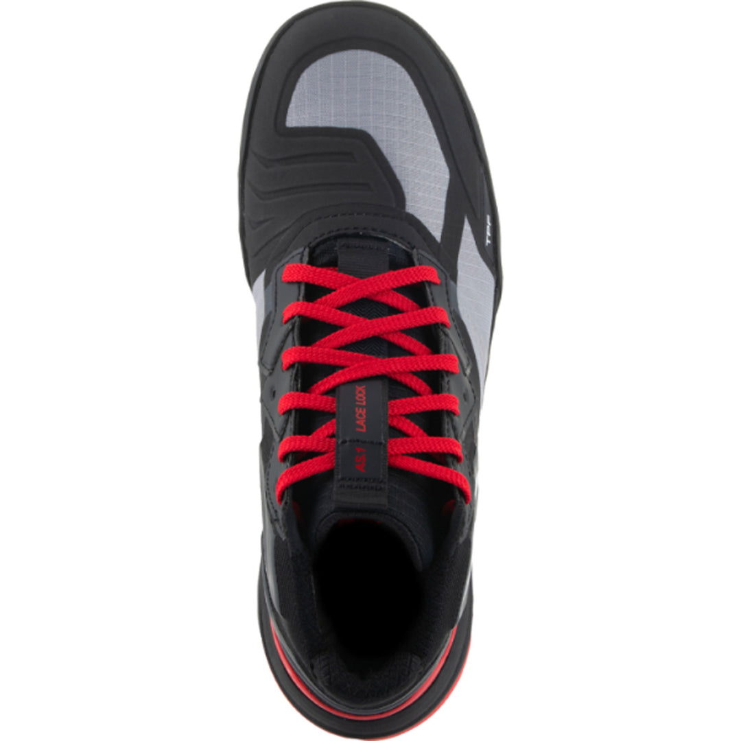 Alpinestars Speedflight Shoes Black/Red/White - Top Down View