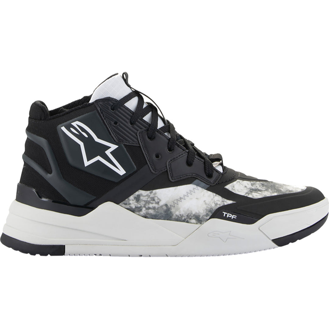 Alpinestars Speedflight Shoes Black/Gray/White - Outer Side View