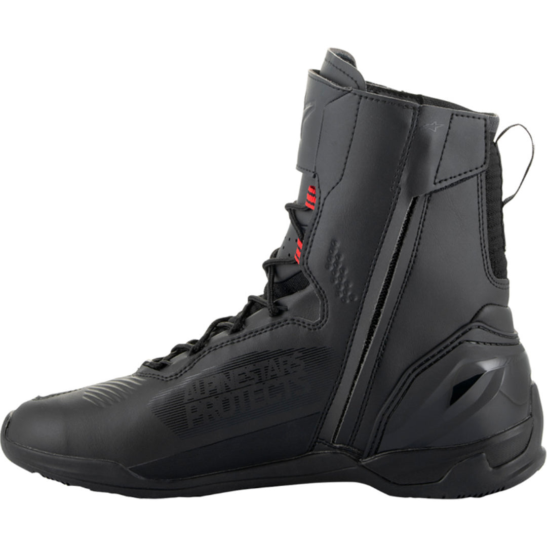 Alpinestars Superfaster Shoes Black/Gray/Red - Inner Side View