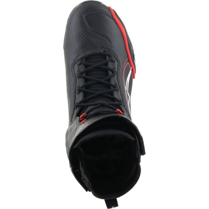 Alpinestars Superfaster Shoes Black/Red/White - Top Down View
