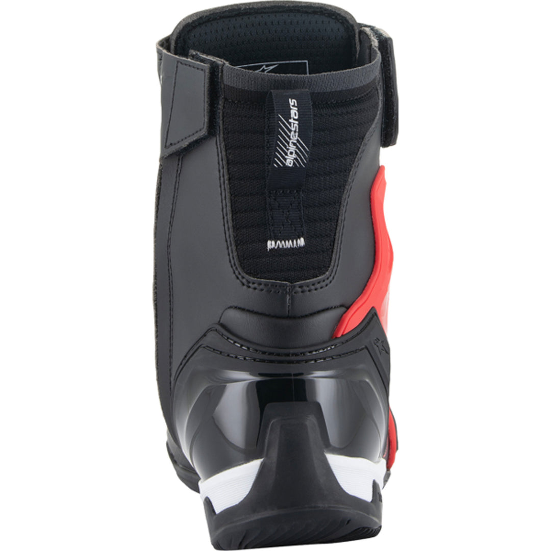 Alpinestars Superfaster Shoes Black/Red/White - Rear View