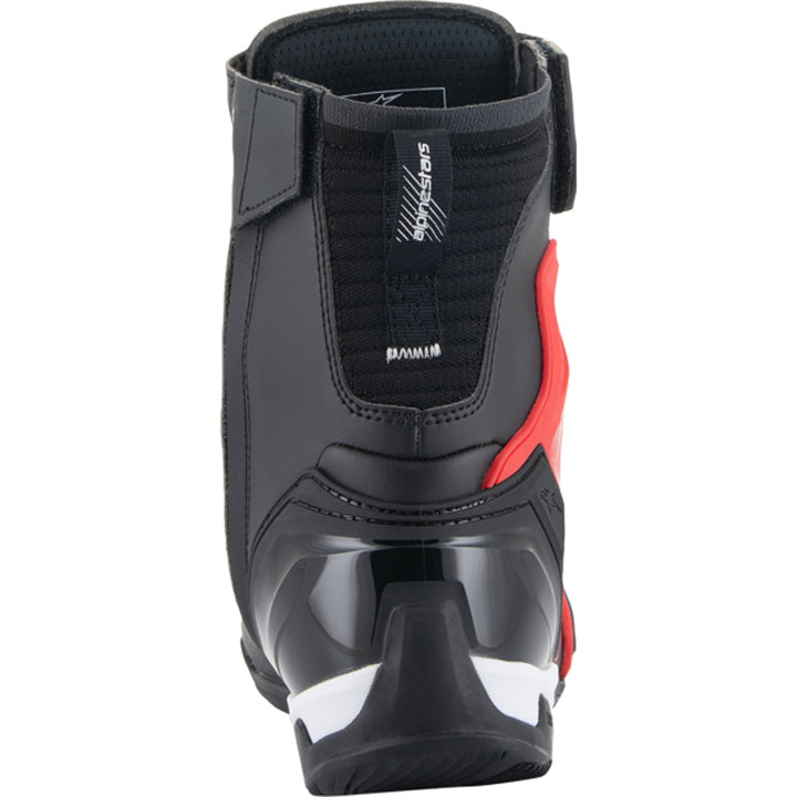 Alpinestars Superfaster Shoes Black/Red/White - Rear View