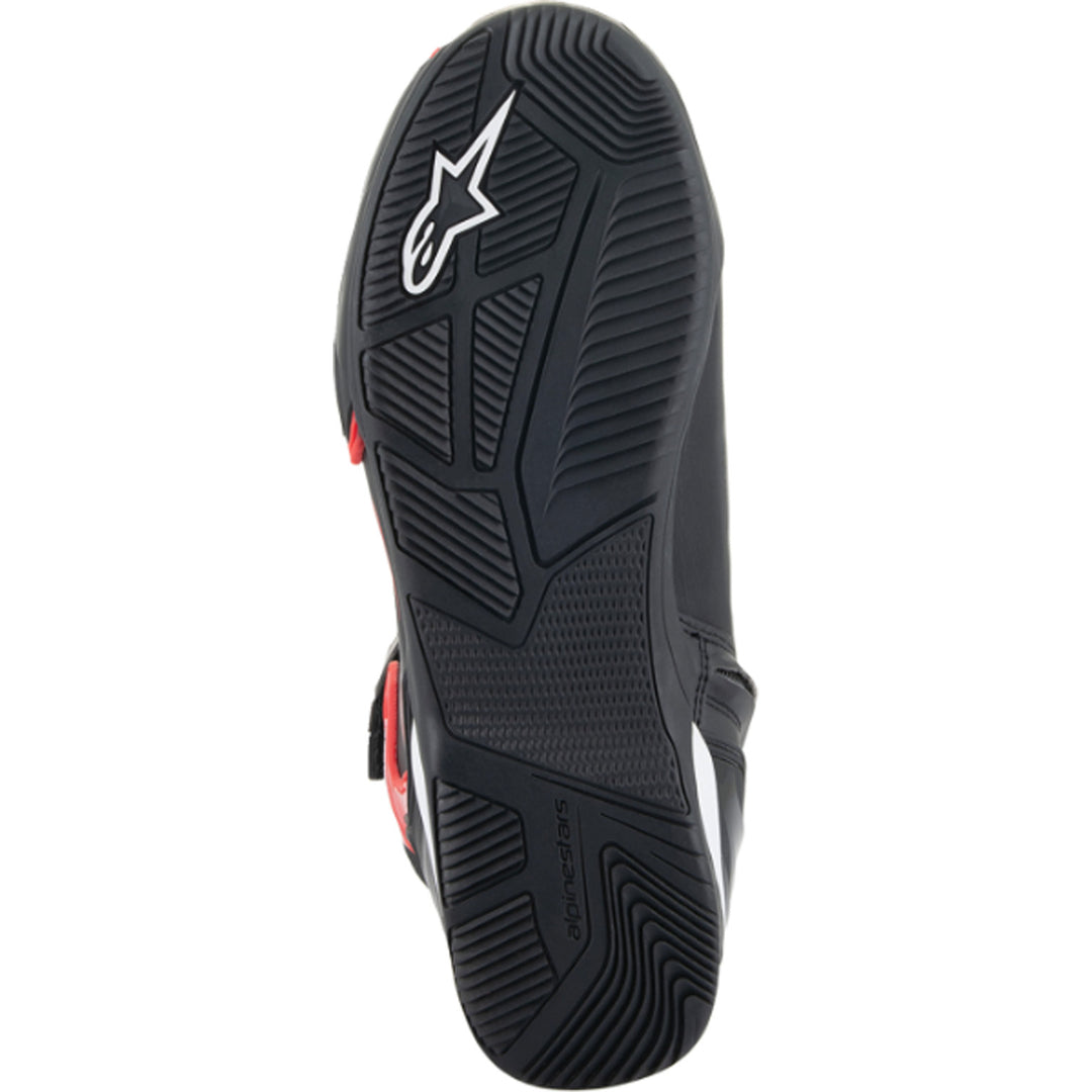 Alpinestars Superfaster Shoes Black/Red/White - Sole View