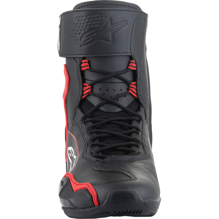 Alpinestars Superfaster Shoes Black/Red/White - Front View