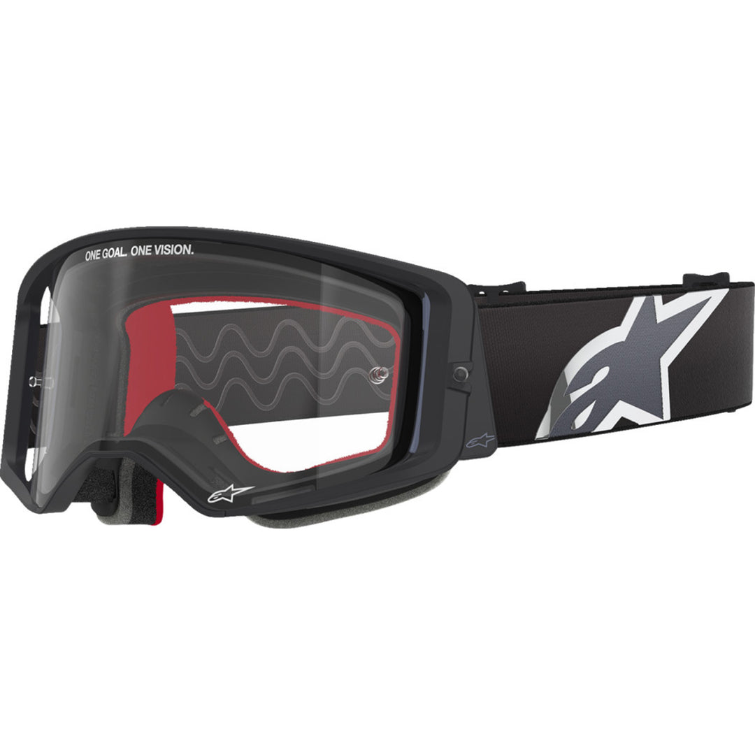 Alpinestars Supertech Corp Goggle - Clear - Front Left Side View