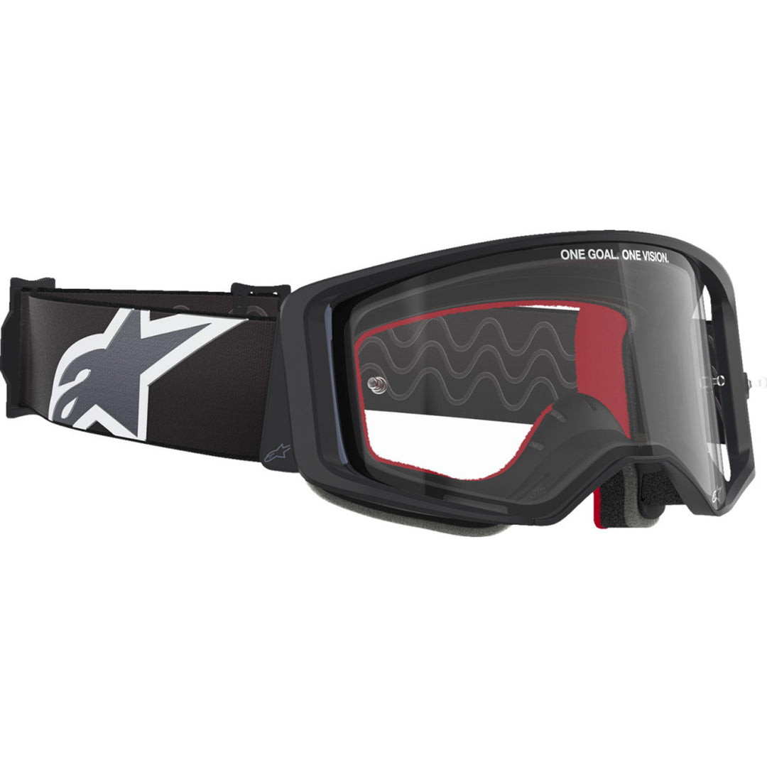 Alpinestars Supertech Corp Goggle - Clear - Front Right Side View