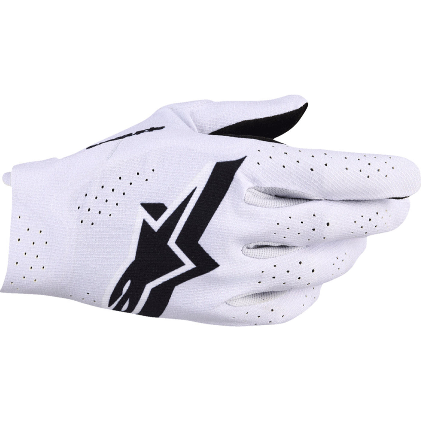 Alpinestars Supertech MX Gloves Light Lilac/Black - Back of Hand View