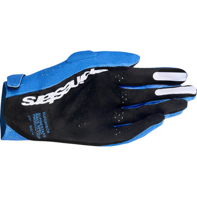 Alpinestars Supertech MX Gloves UCLA Blue/Deep Blue/White - Palm View
