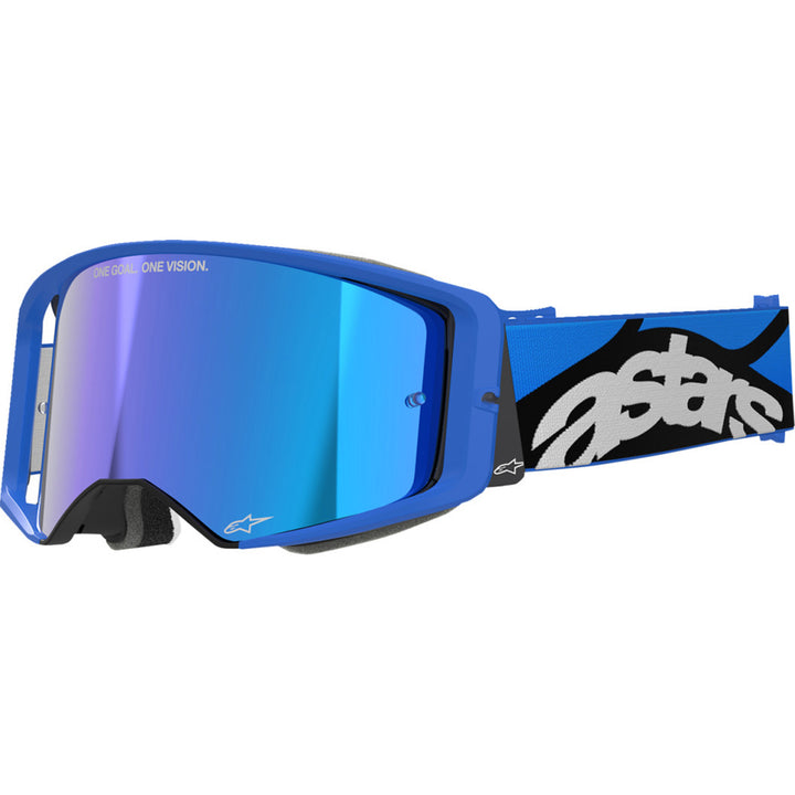 Alpinestars Supertech Stream Goggle - Mirror - Front Left Side View