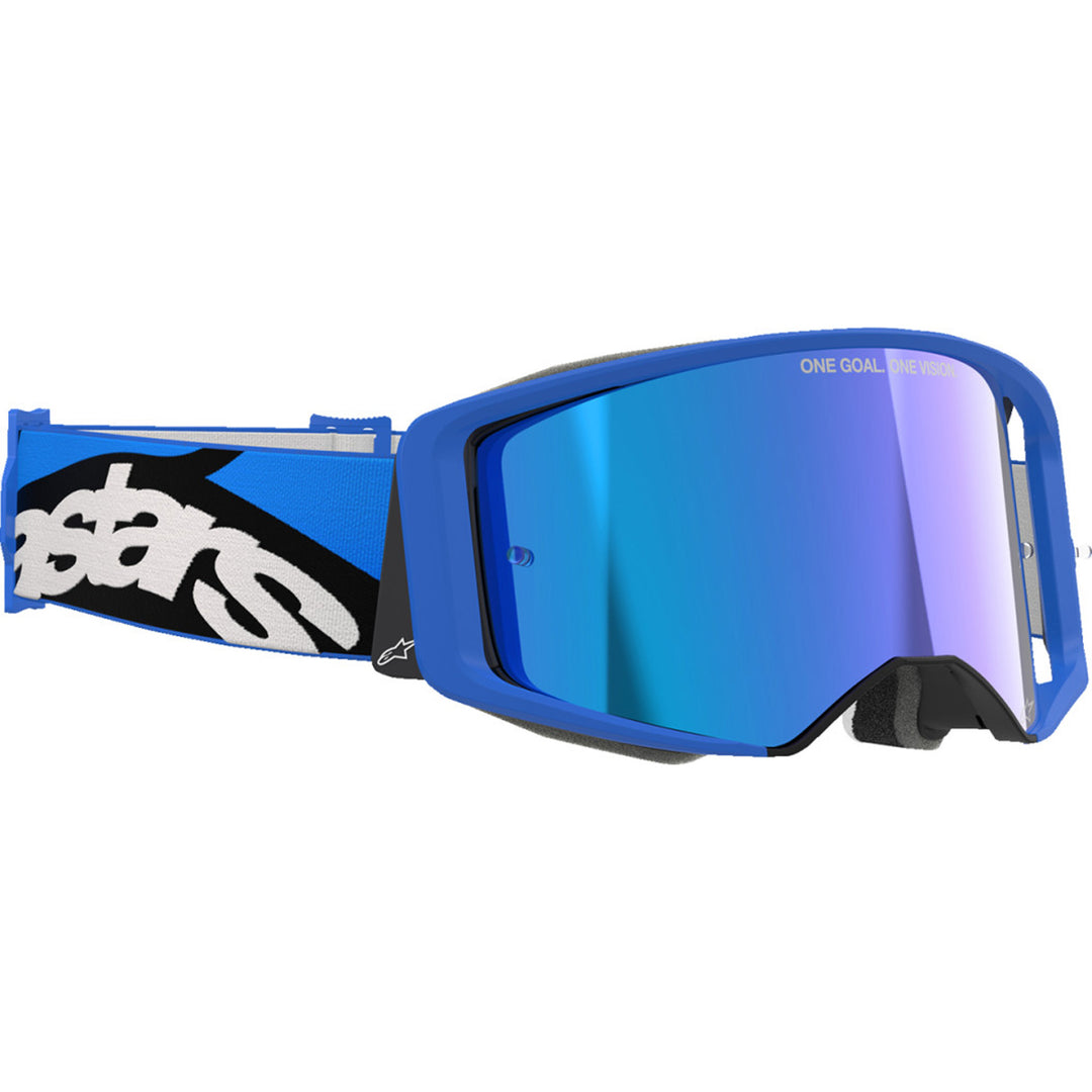 Alpinestars Supertech Stream Goggle - Mirror - Front Right Side View
