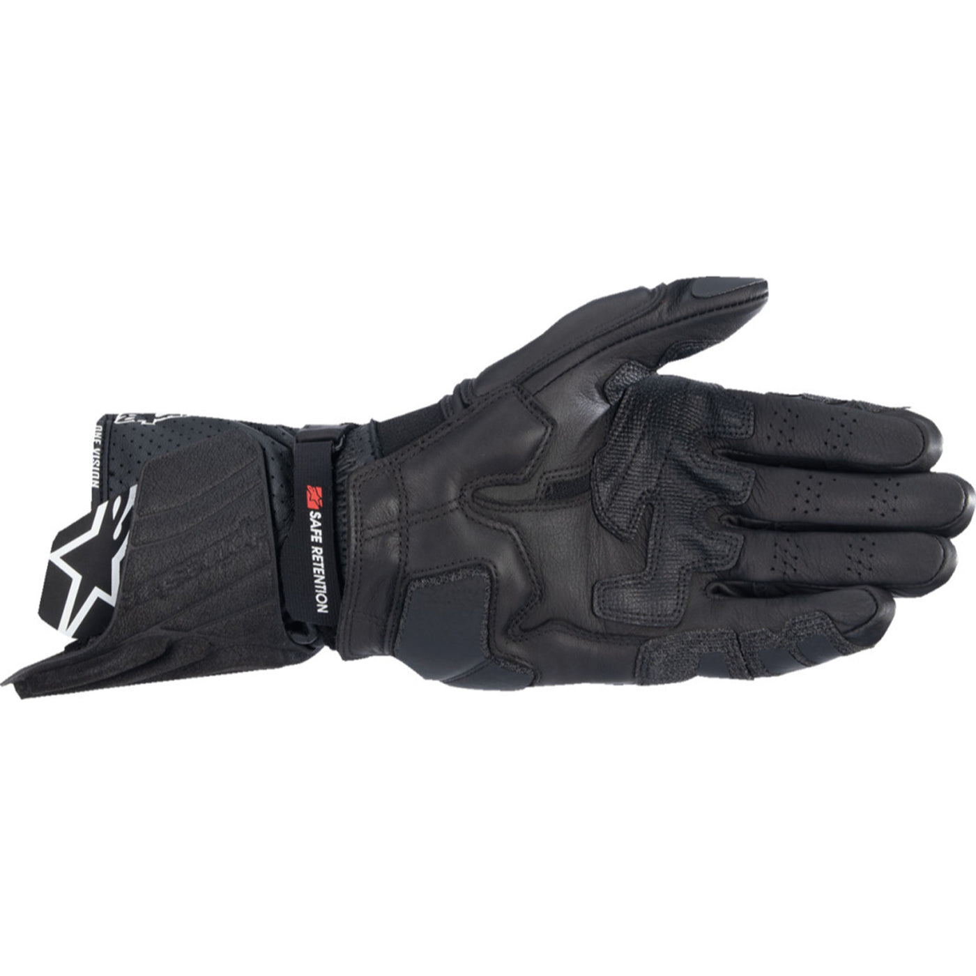 Alpinestars Supertech V2 Gloves Black - Palm View