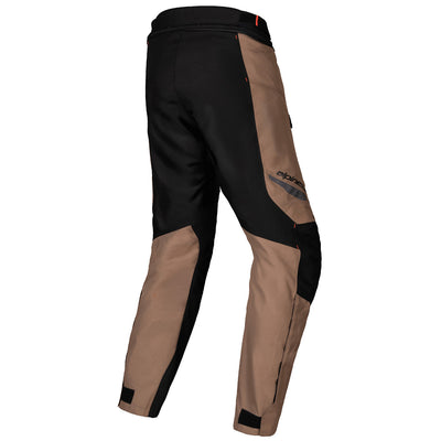 Alpinestars ST-1 Waterproof Pants Khaki Sand/Black/Red Fluo - Rear View