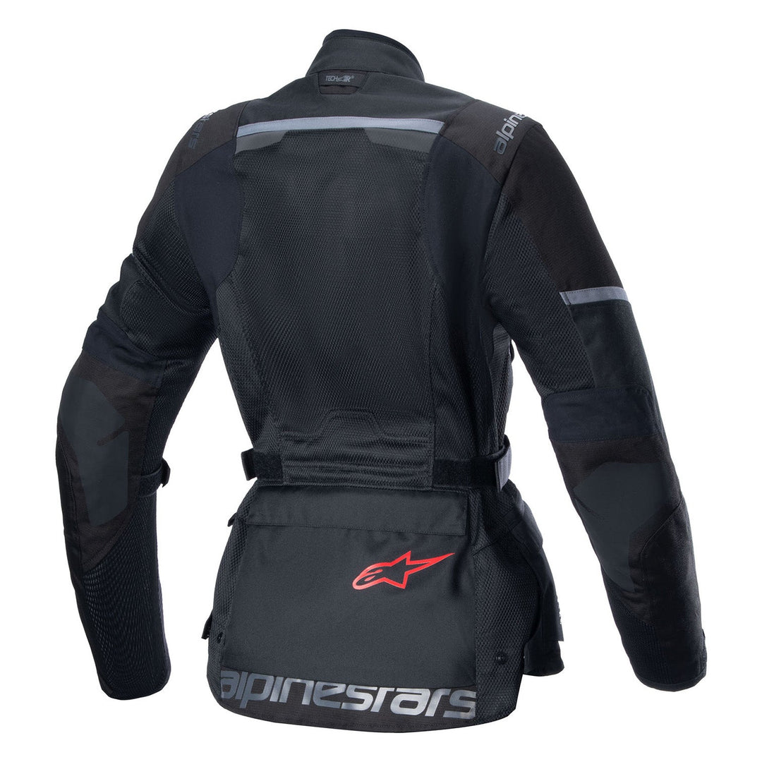 Alpinestars Stella Andes Air Drystar Jacket Black - Rear View