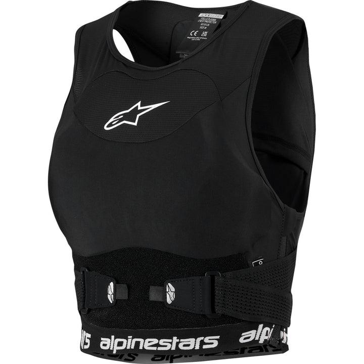 Alpinestars Stella Plasma Chest Protector Black/White - Front View