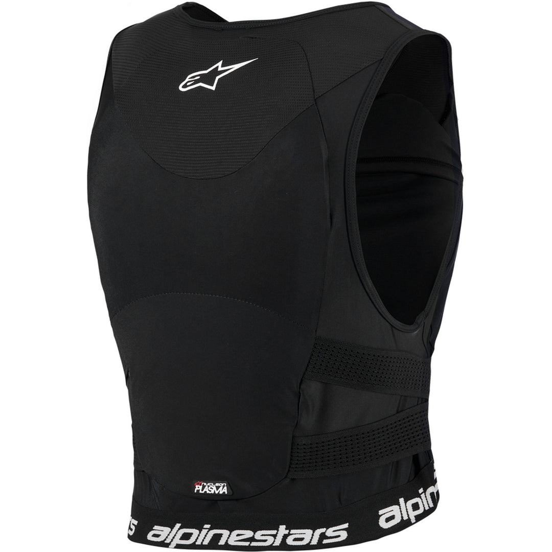 Alpinestars Stella Plasma Chest Protector Black/White - Rear View