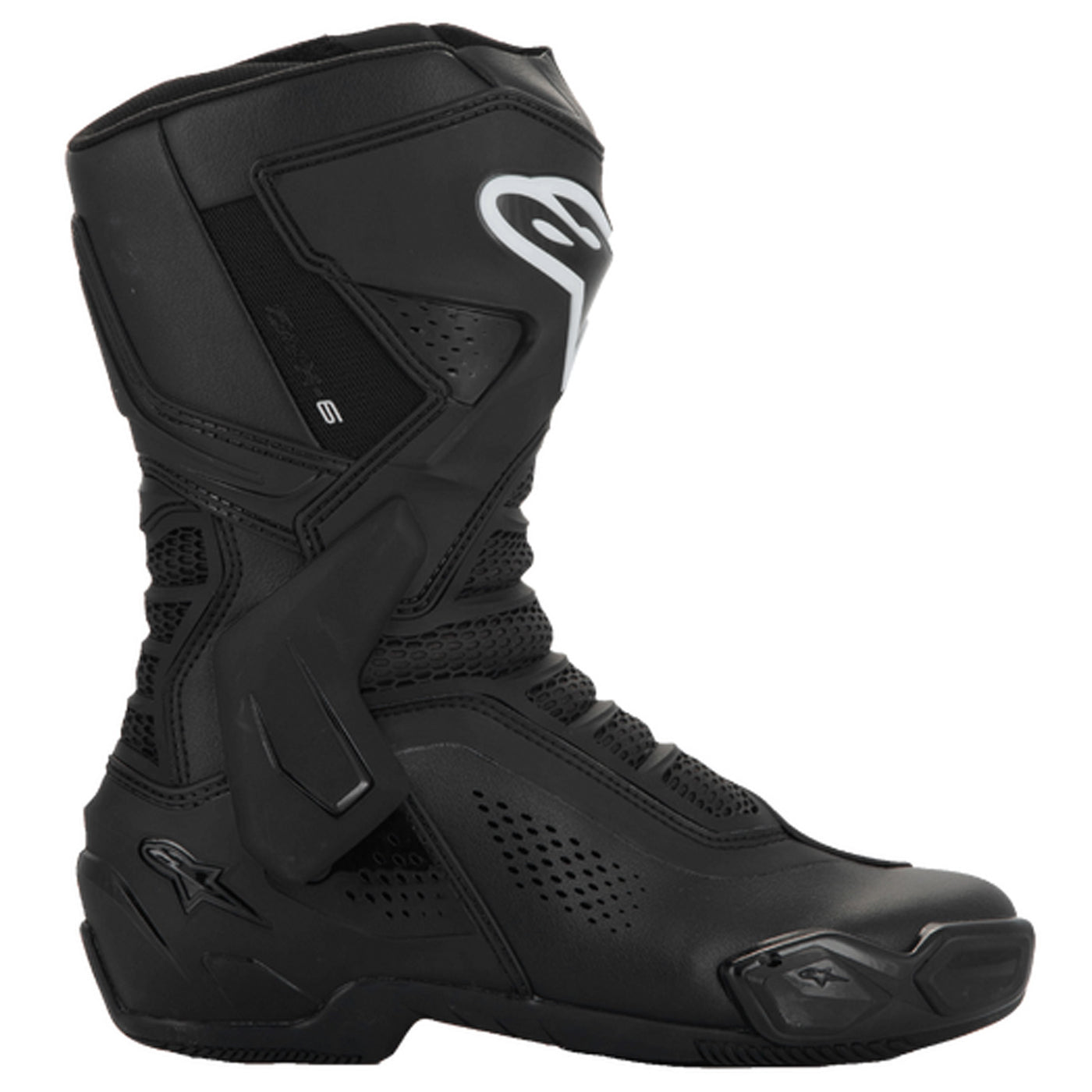 Alpinestars Stella SMX-6 V3 Vented Boots Black - Outer Side View