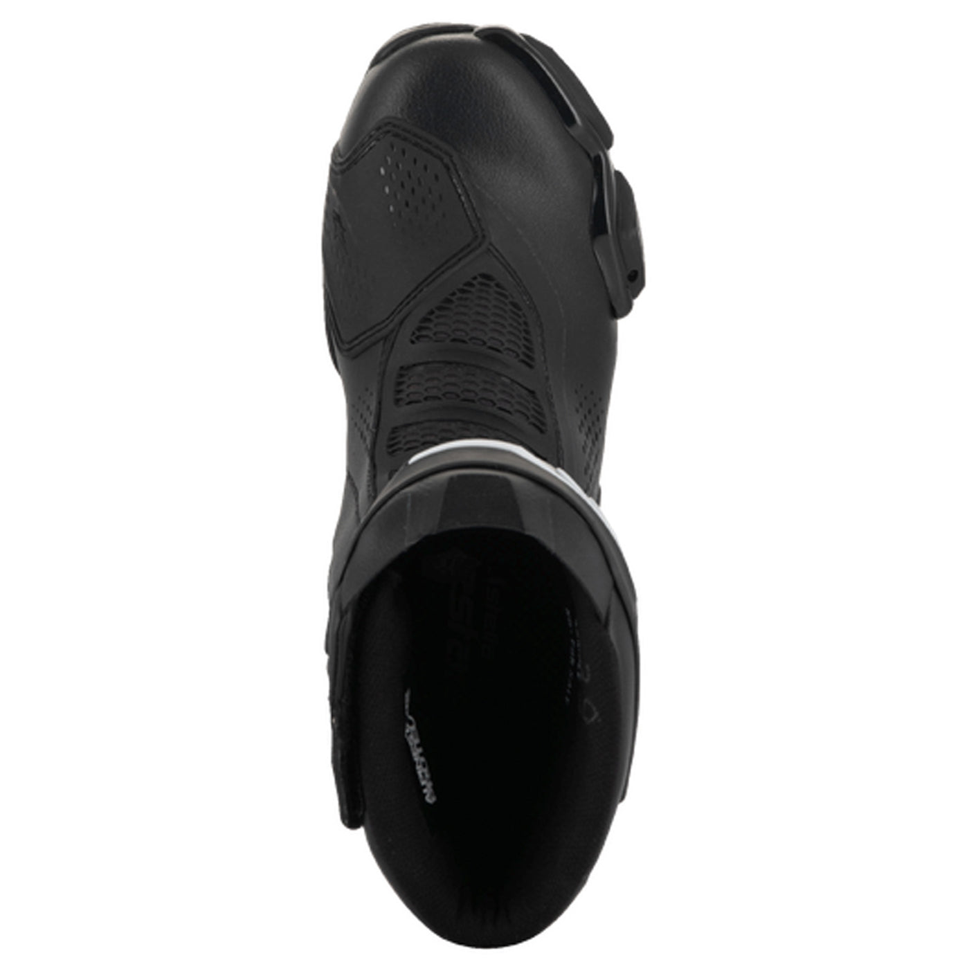 Alpinestars Stella SMX-6 V3 Vented Boots Black - Top Down View