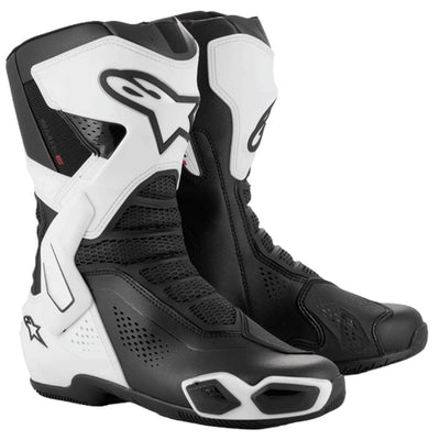 Alpinestars Stella SMX-6 V3 Vented Boots White/Black - Front Side View