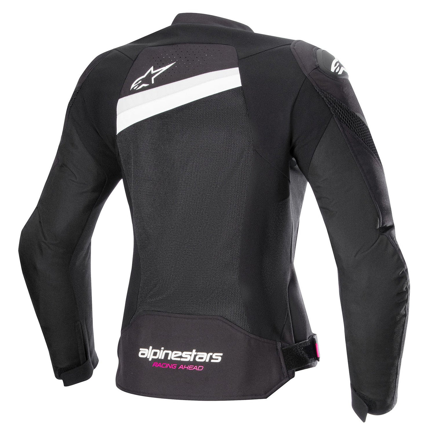 Alpinestars Stella T-GP Plus R V4 Airflow Jacket Black/White - Rear View