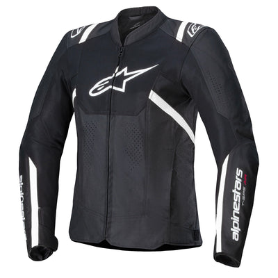 Alpinestars Stella T-SPS Air V2 Jacket Black/White - Front View