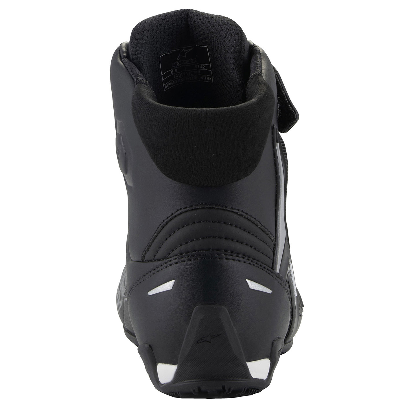 Alpinestars Stella Faster-4 Riding Shoes Black - Rear View