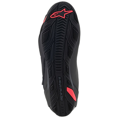 Alpinestars Stella Faster-4 Riding Shoes Black/Diva Pink - Sole View