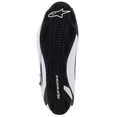 Alpinestars Stella Faster-4 Riding Shoes White/Black - Sole View