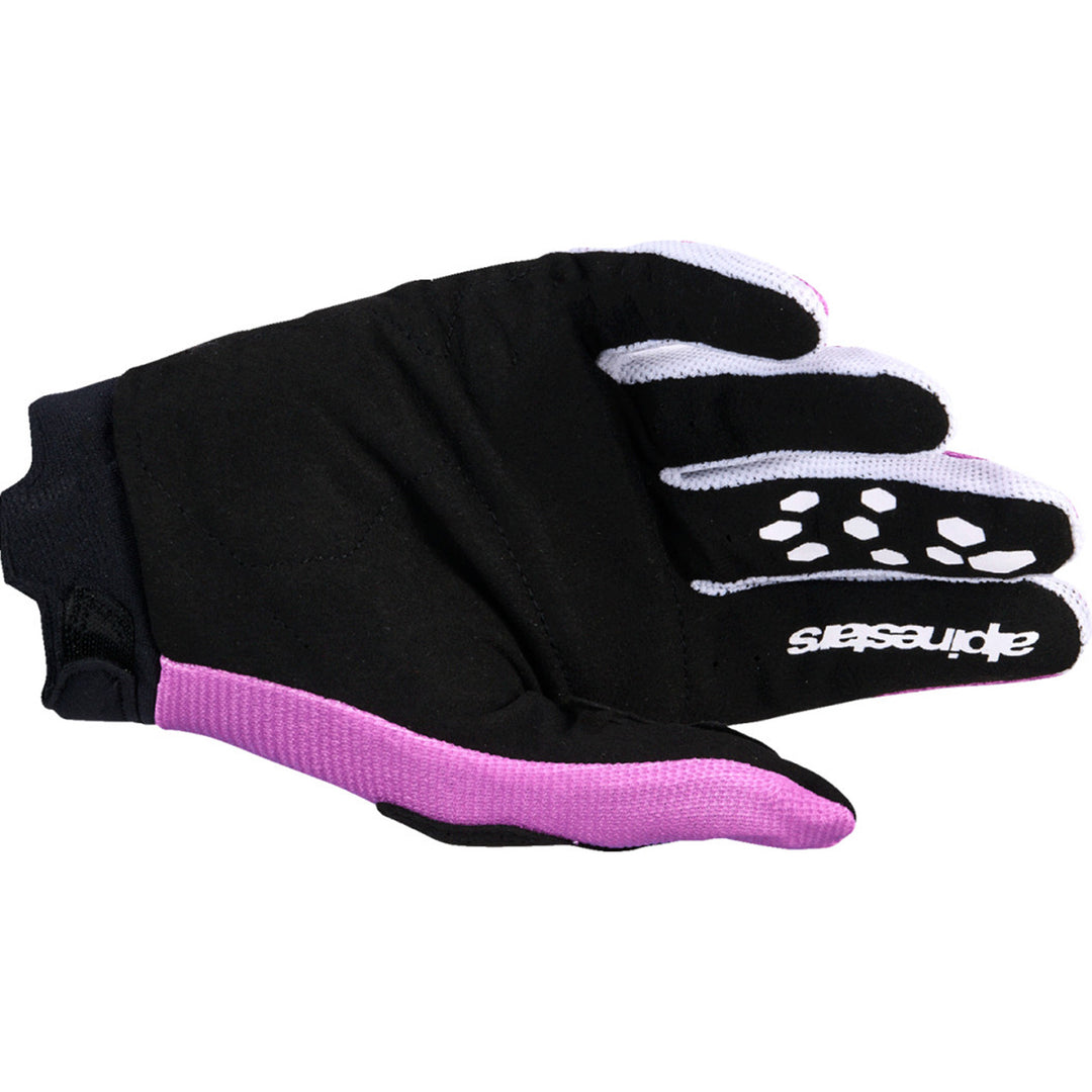 Alpinestars Stella Full Bore V2 Gloves Violet/White/Black - Palm View