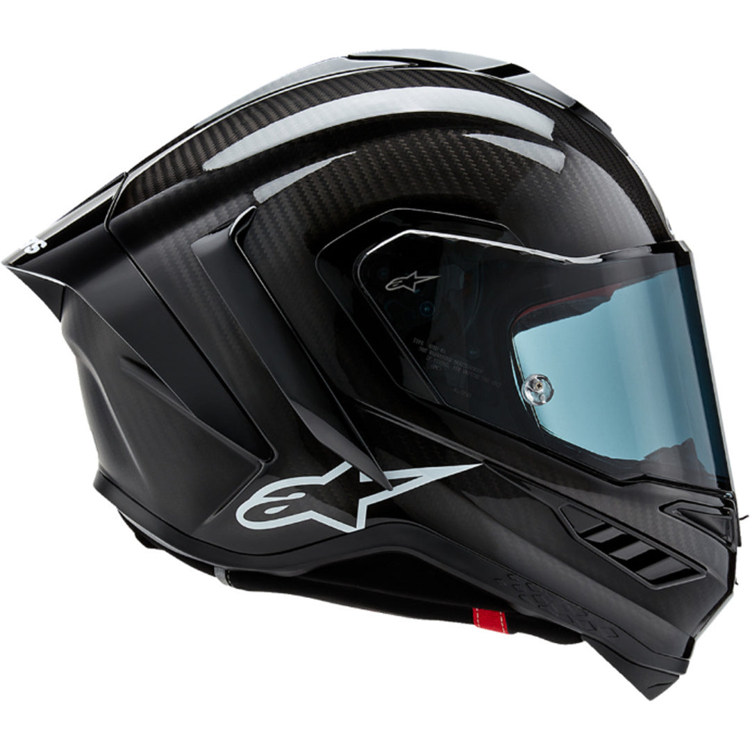 Alpinestars Supertech R10 Solid Helmet Carbon Black - Right Side View
