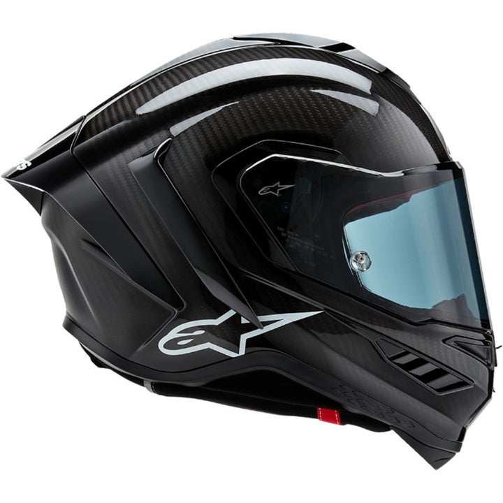 Alpinestars Supertech R10 Solid Helmet Carbon Black - Right Side View