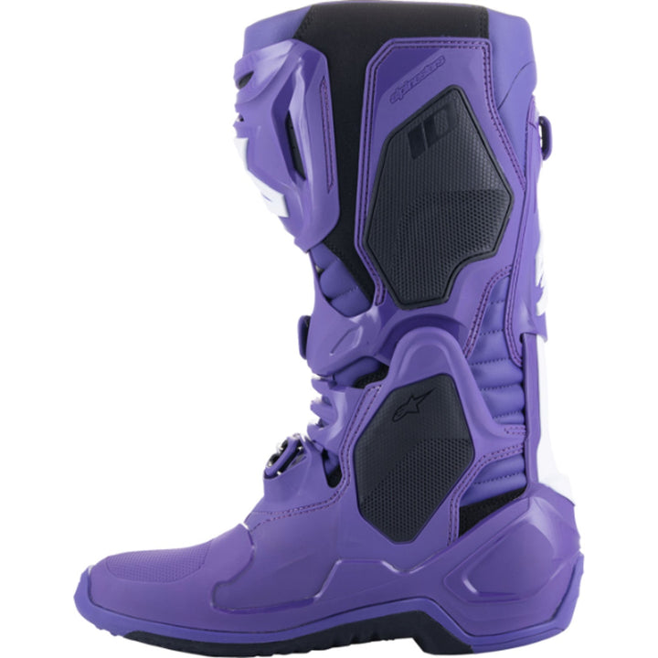 Alpinestars Tech 10 Boots Purple - Inner Side View