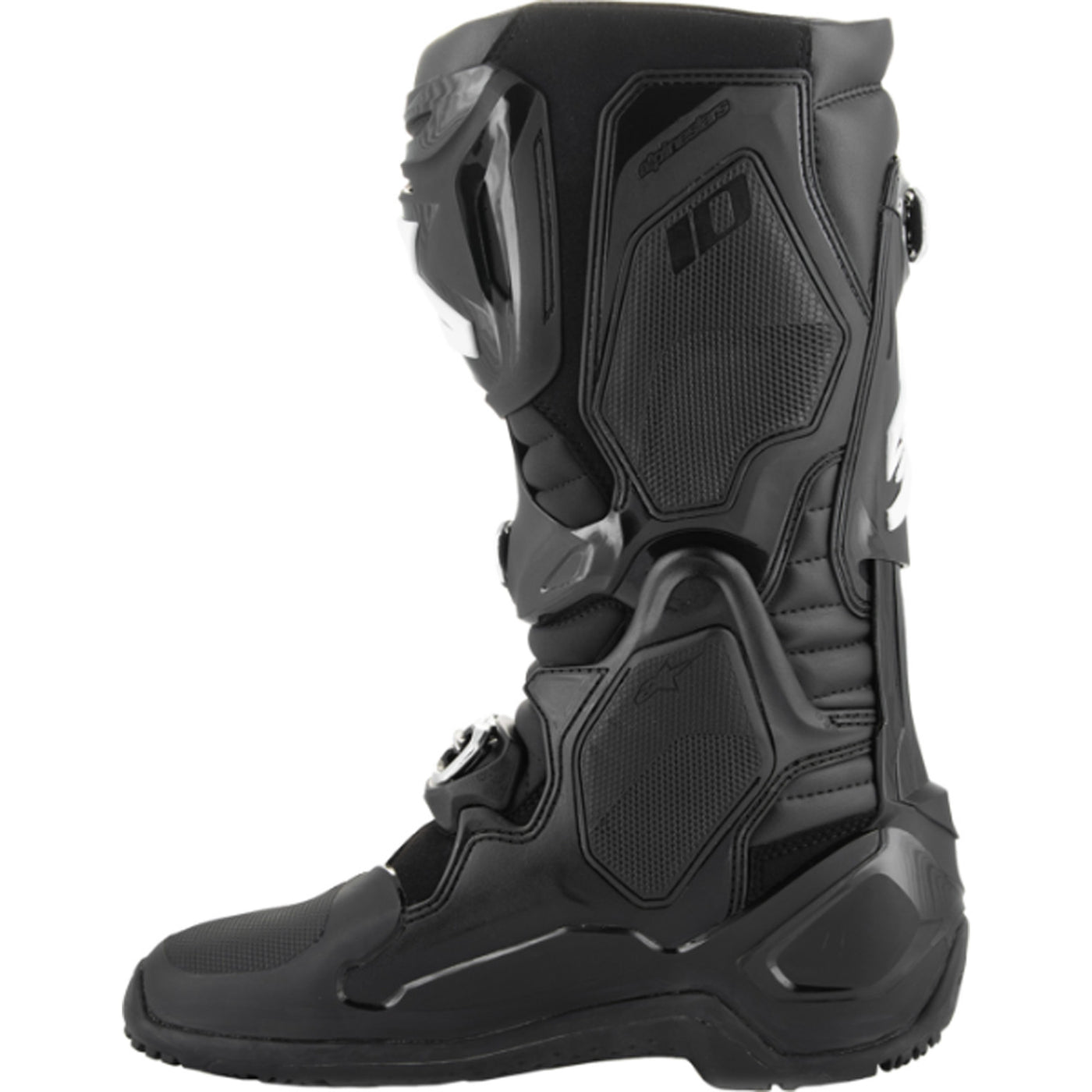 Alpinestars Tech 10 Enduro Boots Black - Inner Side View