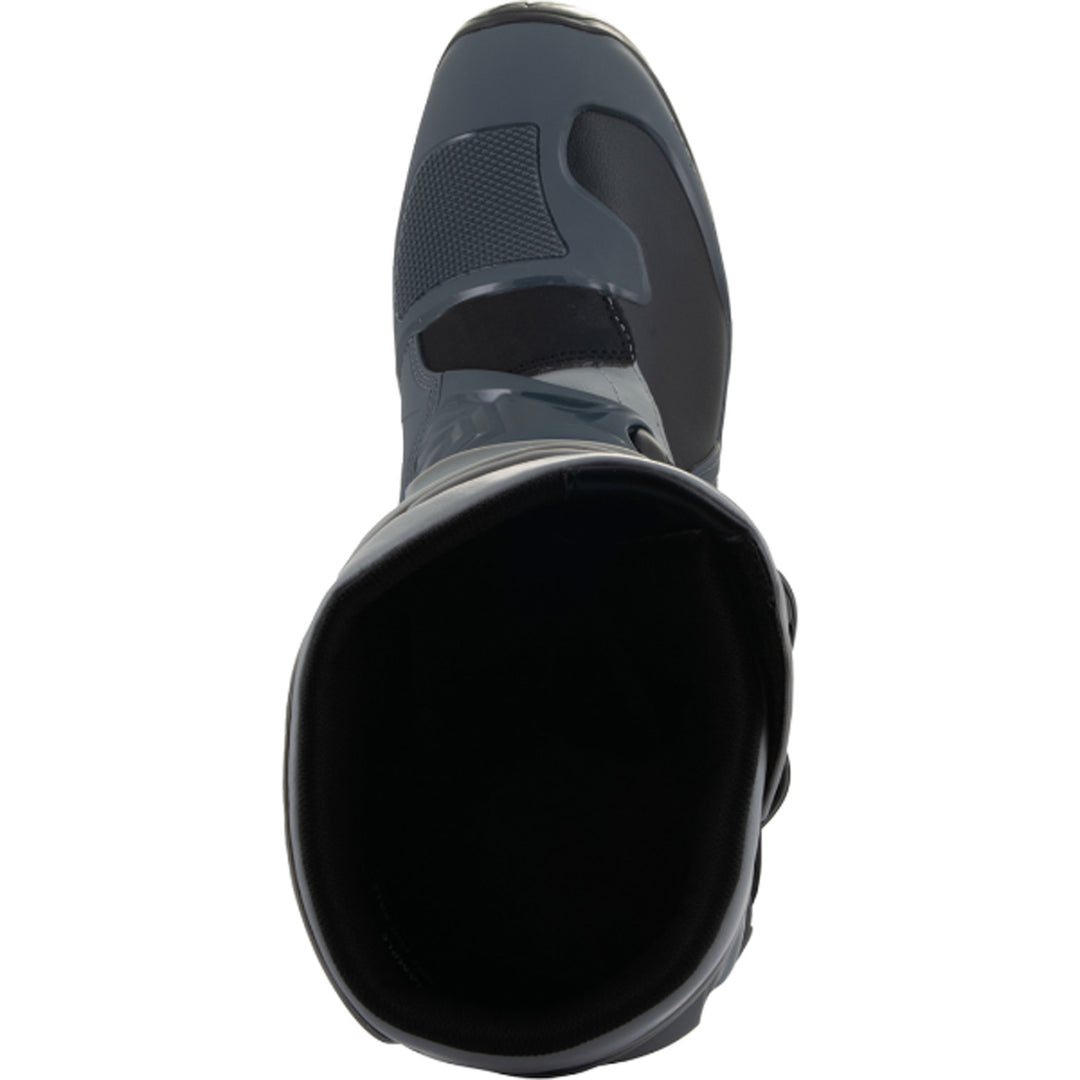 Alpinestars Tech 3 MX Boots Gray/Black - Top Down View
