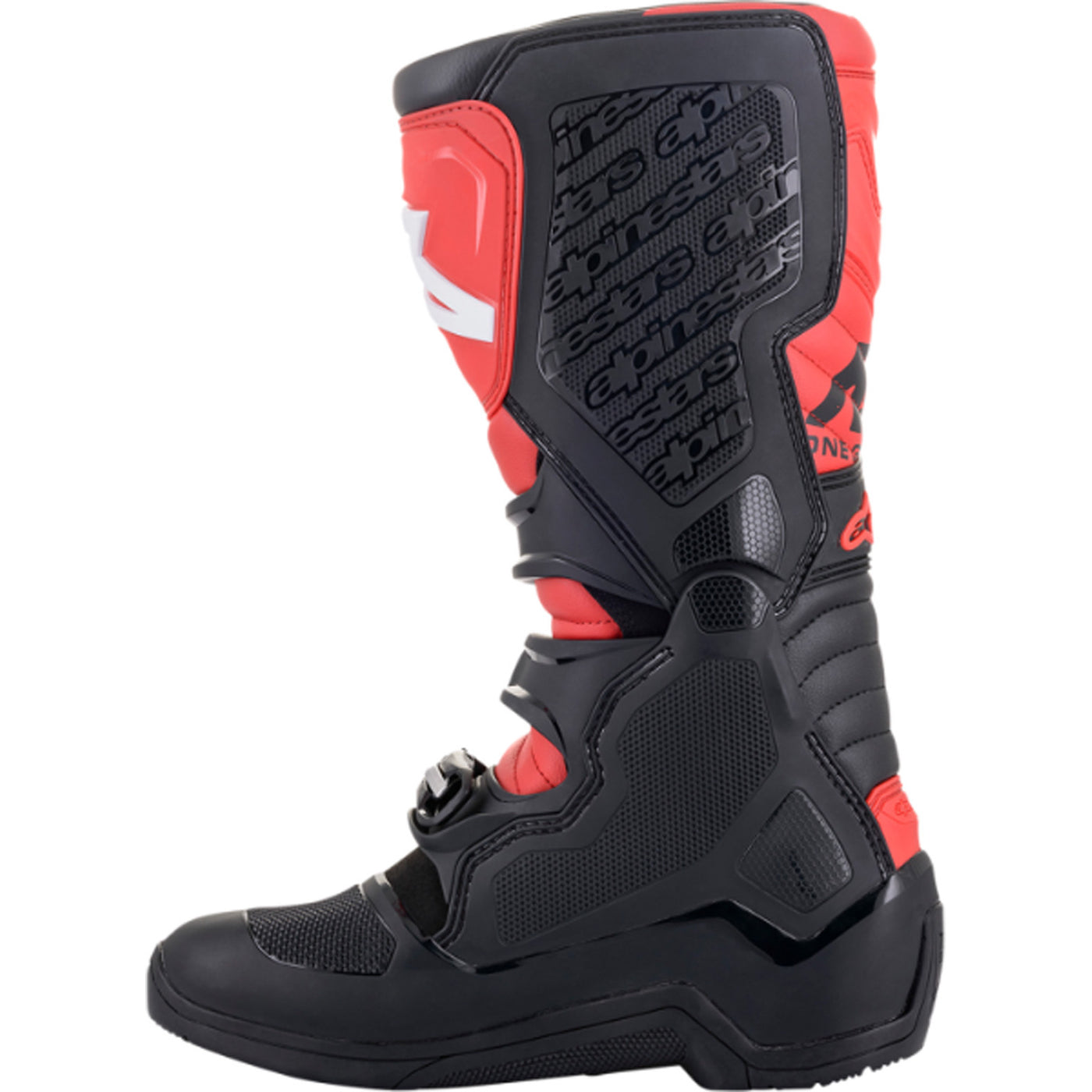 Alpinestars Tech 5 MX Boots Black/Red - Inner Side View