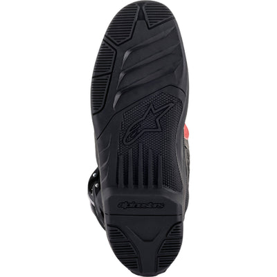 Alpinestars Tech 5 MX Boots Black/Red - Sole View